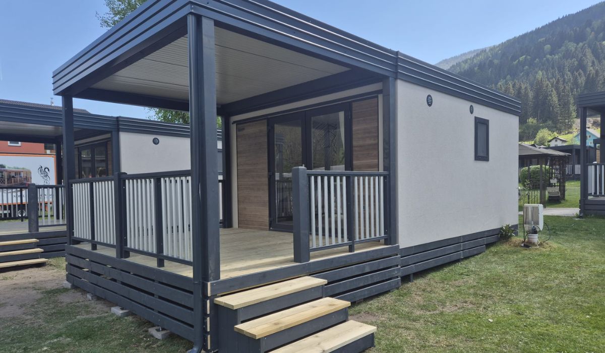 Trenutno pregledavate Montaža terasa i kućica u kampu Fischerhof Glinzner